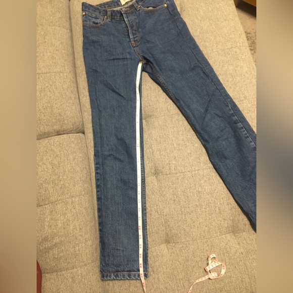 High waisted button fly jeans - Picture 2 of 2